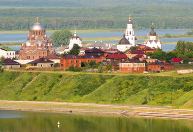 Свияжск - остров и город